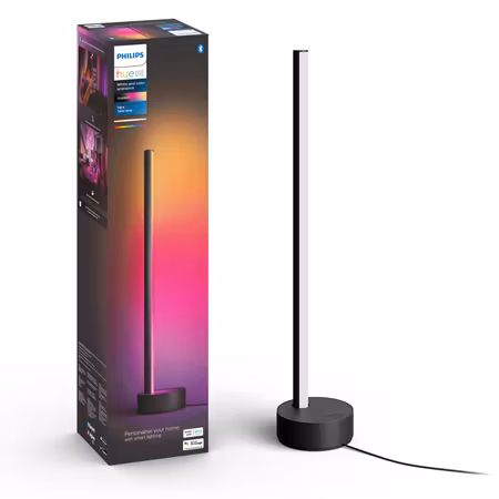 Philips Hue Gradient Signe Bordslampa Wh/Color Svart