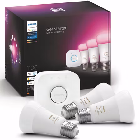 Philips Hue Startkit White Color Ambiance 3xE27