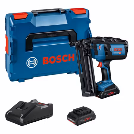 Bosch GNH 18V-64 M Kit sladdlös spikpistol med laddare och batteri