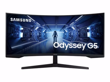 Samsung Odyssey G5 C34G55TWWU 34" Ultrawide Välvd Gamingskärm