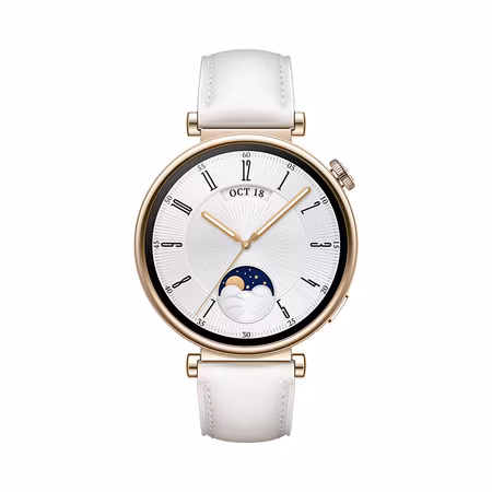 Huawei Watch GT4 41mm Classic Edition Guld/Vit