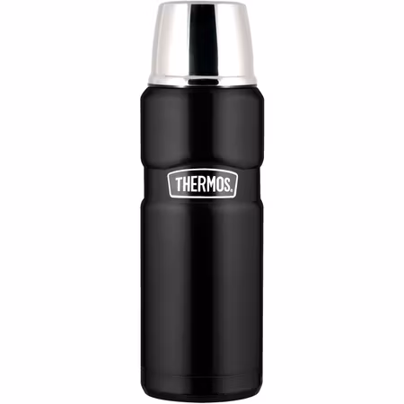 Thermos King 1,2 liter - Matt Svart SK-1200 (BKM)