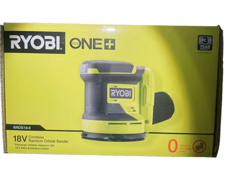 Ryobi R18ROS-0 Excenterslip 18V (Utan Batteri)