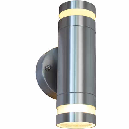 Llitt Fredrik II Väggarmatur 2xGU10-sockel IP44 Aluminium