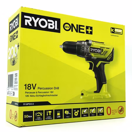 Ryobi One+ R18PD3-0 Skruvdragare