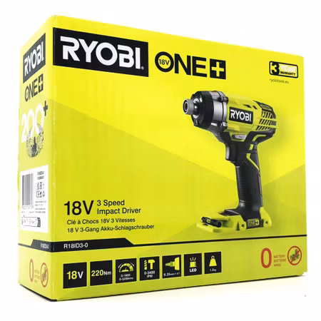 Ryobi One+ R18ID3-0 Slagborrmaksin