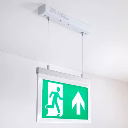 Utanpåliggande nödbelysning hängarmatur OTG-VV-5 - 2,5W