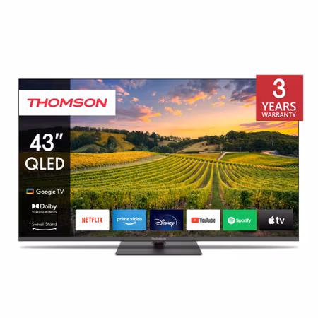 Thomson 43" QLED UHD Google Smart TV 43QG5C14