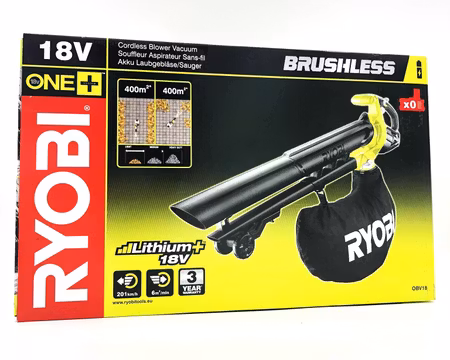 Ryobi One OBV18 Trädgårdsdammsugare/lövblås - Inget batteri