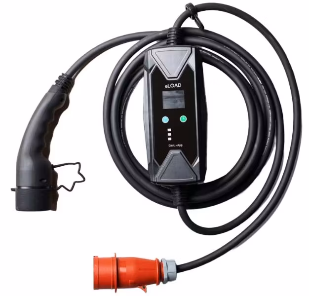 eLOAD Gen2 elbilsladdare 3X16A 11KW med fjärrkontroll