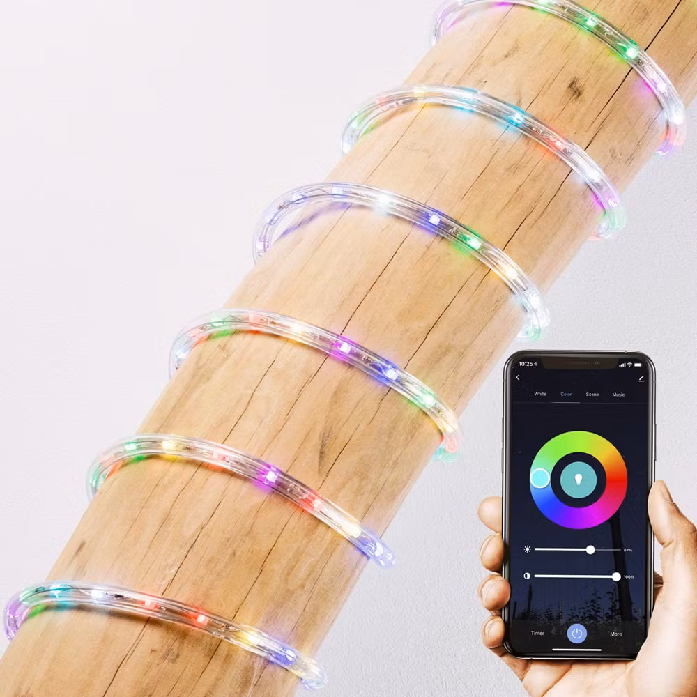 Smart RGB ljusslang 10 meter med 300 lysdioder – WiFi