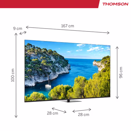 Thomson 75" 75UG5C14 UHD Google Smart TV
