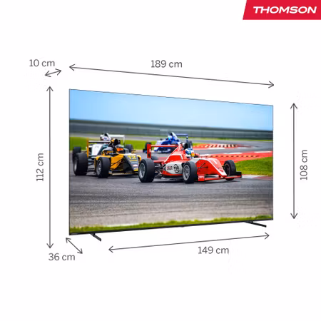 Thomson 85QG7S14 85" QLED PRO UHD Google Smart TV