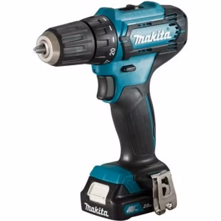 Makita DF333Dsae 12V sladdlös borrmaskin , Batteri ingår - Kompakt design