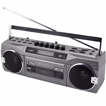 Soundmaster Retro kassettradio med Bluetooth - SRR80TI