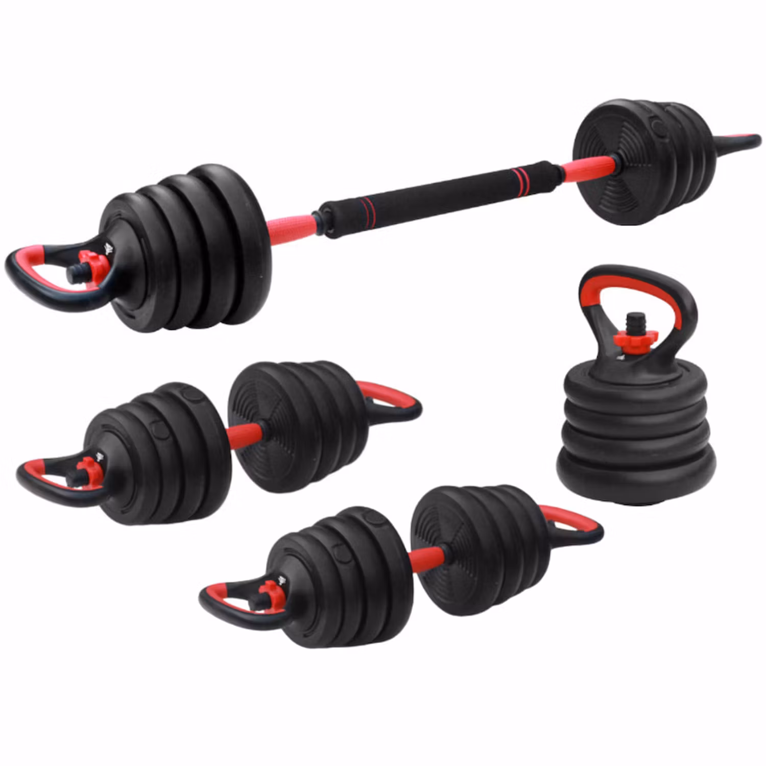 Fitpaddy 3-i-1 Justerbart Viktset 15 kg