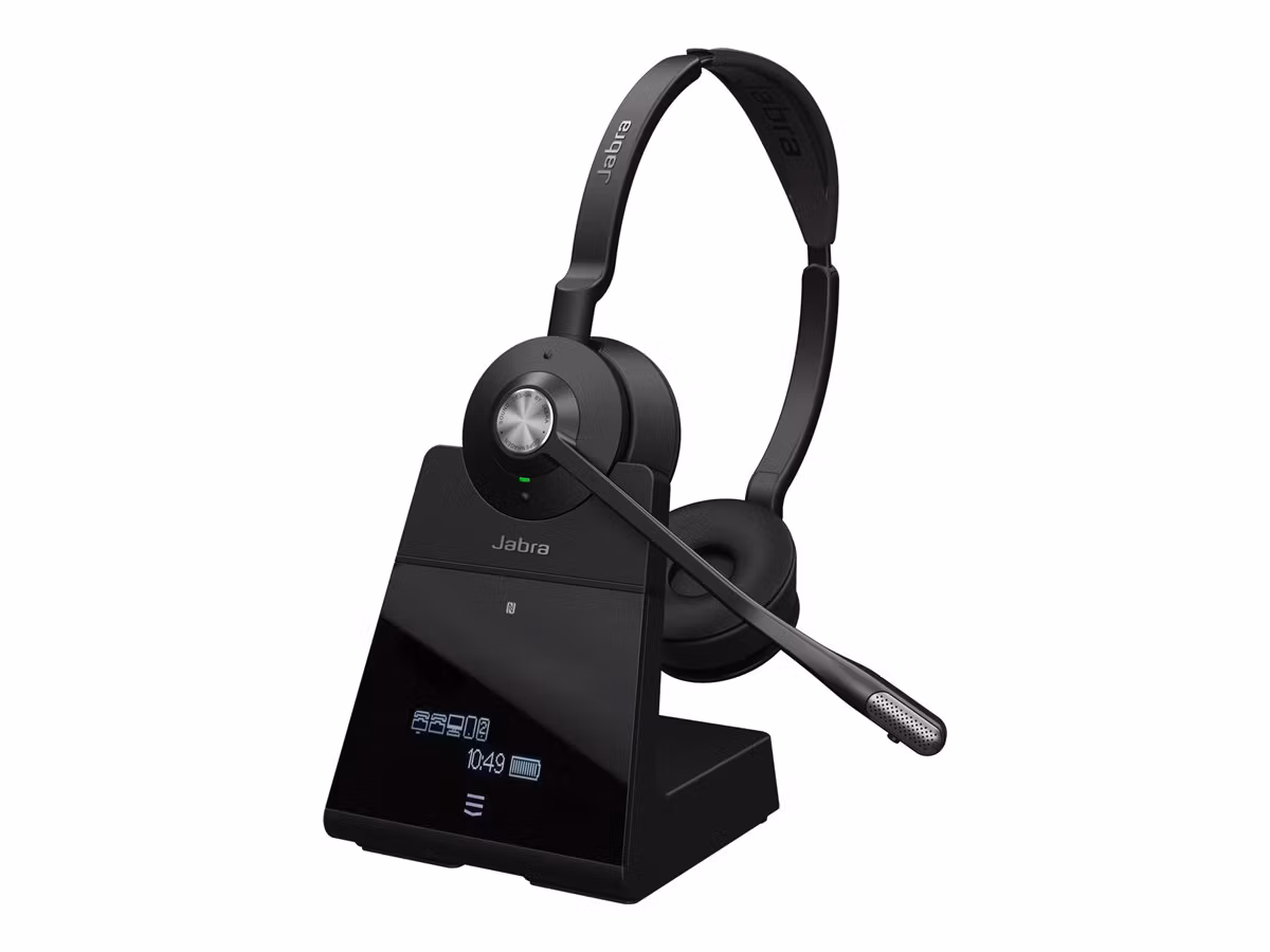 Jabra Engage 75 SE Stereo Trådlöst Headset Svart