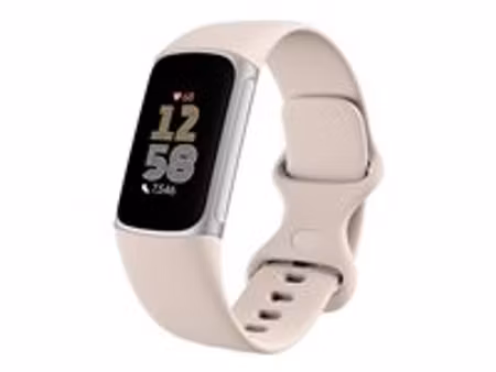Fitbit Charge 6 aktivitetsmätare porslin