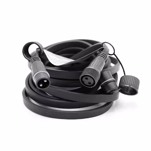 Lumen platt ljusslinga anslutningskabel 5 meter