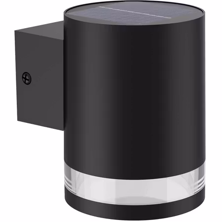 Philips Fyce Vägglampa Rak Solcell Ultra Efficient LED 200lm Svart