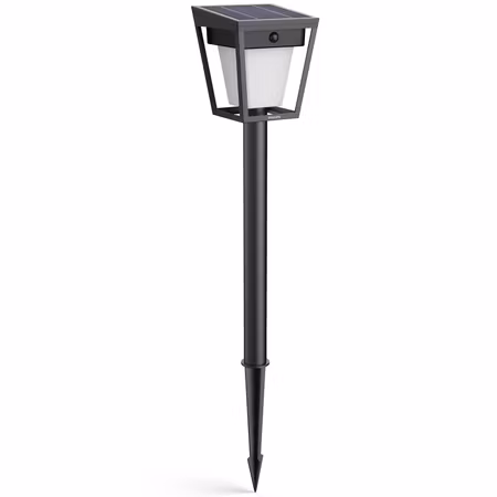 Philips Nissa Piedestal Solcell LED 250/20lm Svart