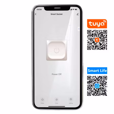 Smart WiFi utomhus strömbrytare med TUYA-app