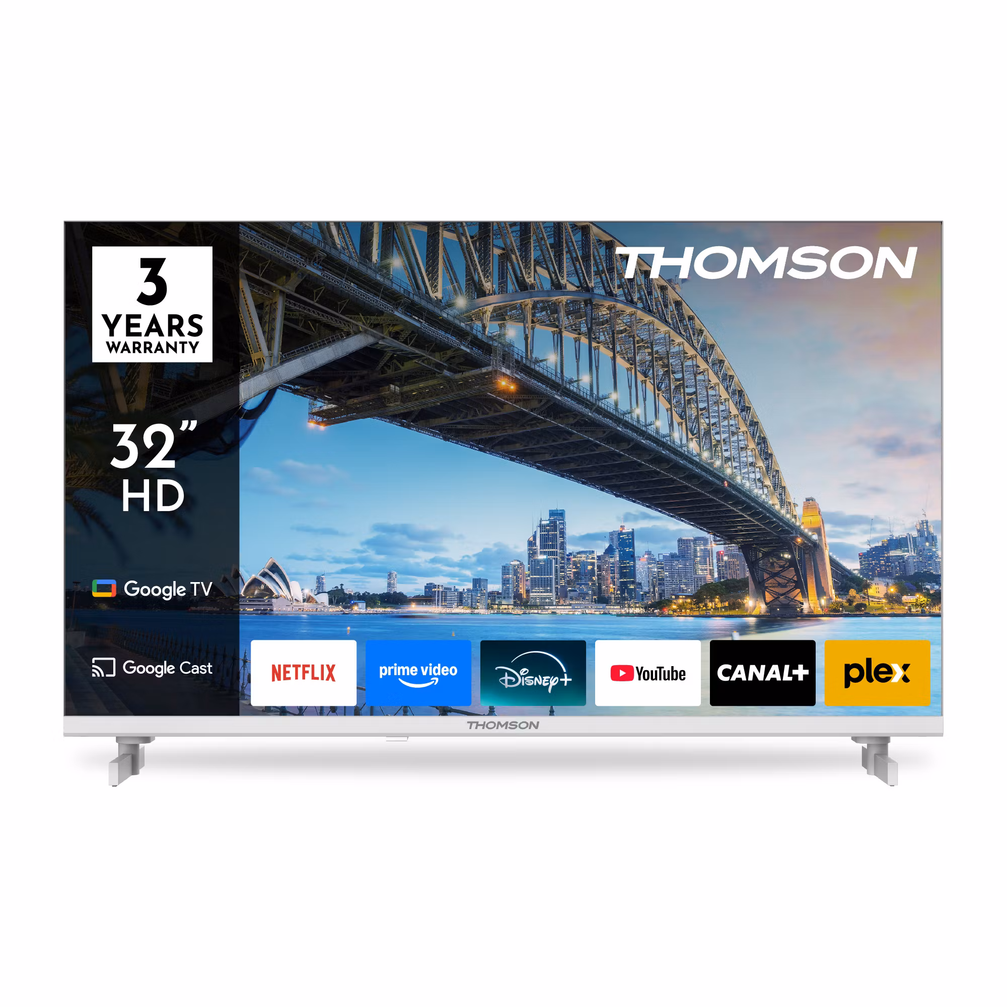 Thomson 32HG2S15W HD Google TV 5.0 Vit