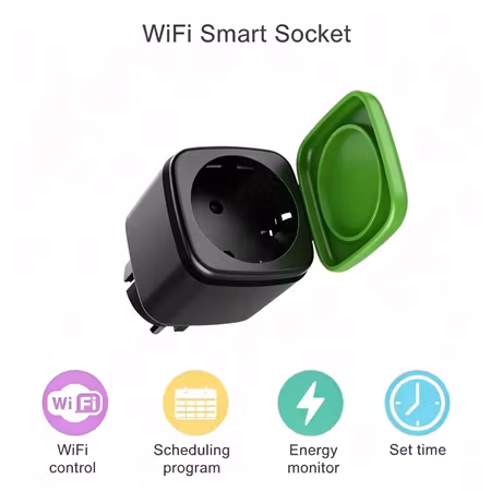 LY Sweden Smart WiFi utomhuskontakt med TUYA-app IP44