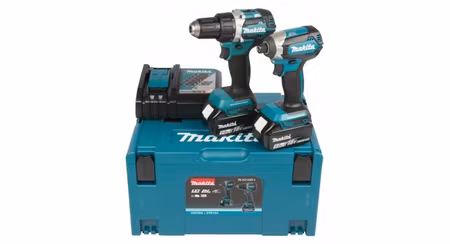 Makita DLX2189TJ Combokit 18V – med 2x5,0Ah batterier
