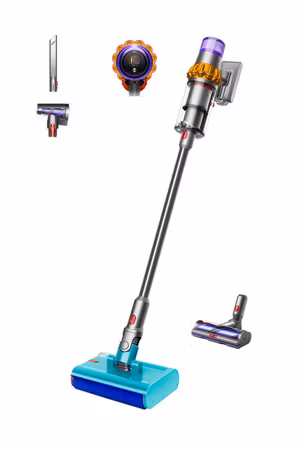Dyson V15s Detect Submarine – sladdlös våt- och torrdammsugare -Nickel/Gul