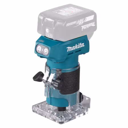 Makita DRT52Z – batteridriven kantfräs 18 V LXT - 6 mm
