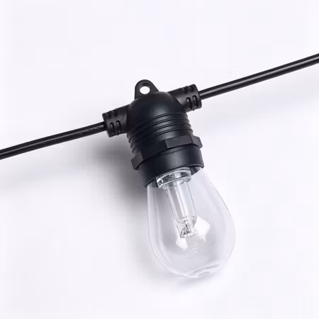 LY Sweden Smart WiFi Ljusslinga utomhus 10m med 20 st RGB E27-lampor - Styrs via Tuya