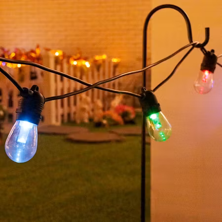 LY Sweden Smart WiFi Ljusslinga utomhus 10m med 20 st RGB E27-lampor - Styrs via Tuya