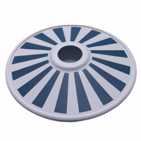 LY Sweden Lampskärm Aluminium Marine Blue Radial – 185 mm
