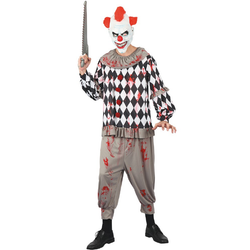 Dräkt Läskig Clown Kille teen