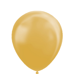 Latexballonger Metallic Gold 25pcs