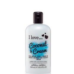 I love... Coconut & Cream Bubble Bath & Shower Crème 500ml