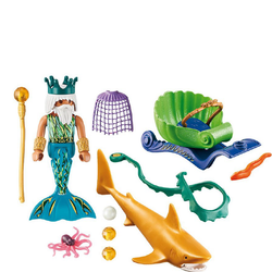 Playmobil Havskungen med Hajvagn 70097