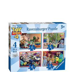 Ravensburger Disney Toy Story 4, 4-i-1 Pussel