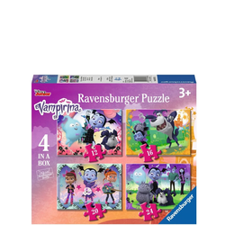 Ravensburger Disney Vampirina  4-i-1 Pussel