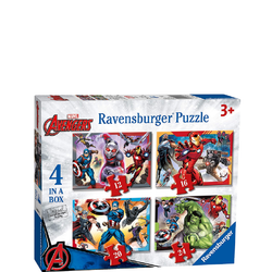 Ravensburger Marvel Avengers  4-i-1 Pussel