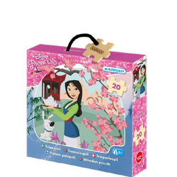 Kärnan Disney Princess Mulan Pussel 20-bitar