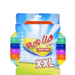 Plop Up! XXL Fidget Toy Rainbow Hegaxon 20cm