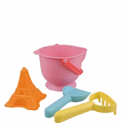 Hinkset matt 4 delar 16cm Rosa