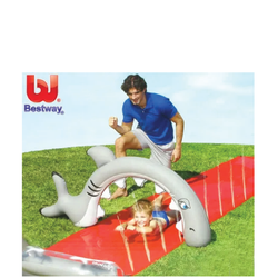 Bestway Dash 'n Splash Shark Bite Water Slide 488cm