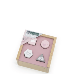 Label Label Sorteringslåda Rosa