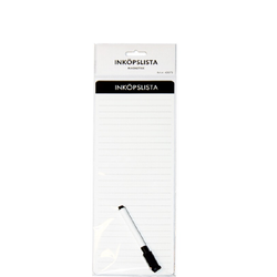 Magnetisk inköpslista