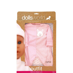 Dolls World Dockkläder till Dockor på 46 cm Rosa Kanin