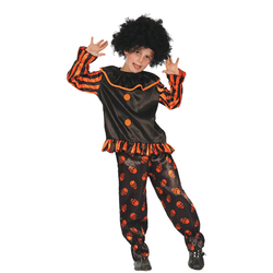 Skräck Clown Barnkostym
