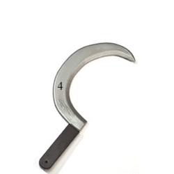Böjd kniv Halloween 47cm